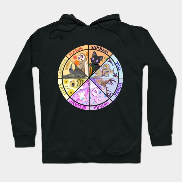 Wheel of the Year Hoodie by MailoniKat
